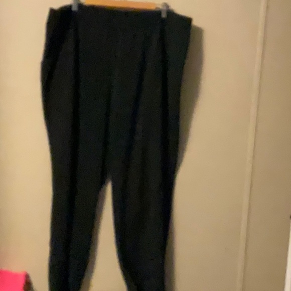 JM Collection Black Wide Leg Pants - Picture 1 of 6